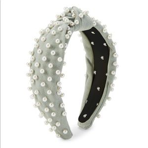 Lele Sadoughi pearl headband